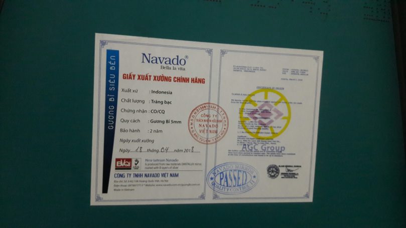 Vì sao gương Bỉ Navado lại đắt như vậy